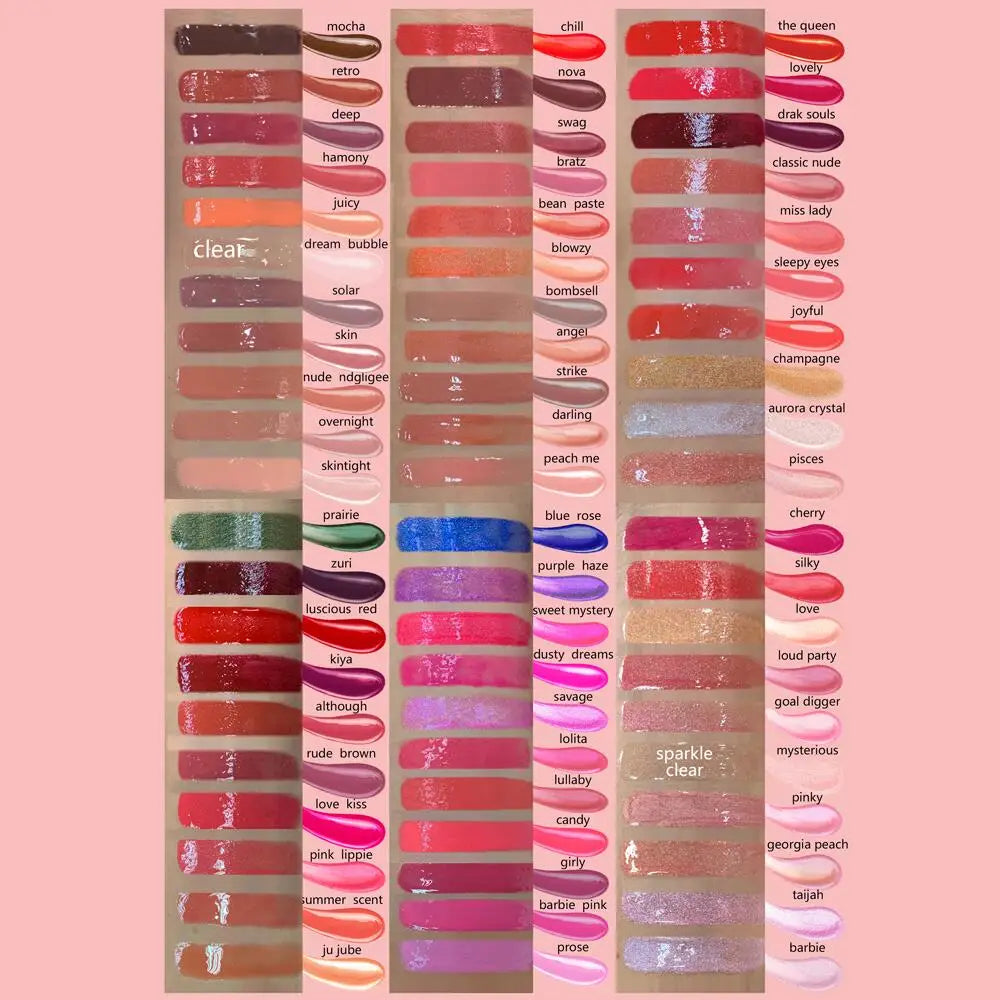 Extra Print Fee/Shipping Balance Customize your own brand lipgloss private label lip gloss lipstick eye shadow palette