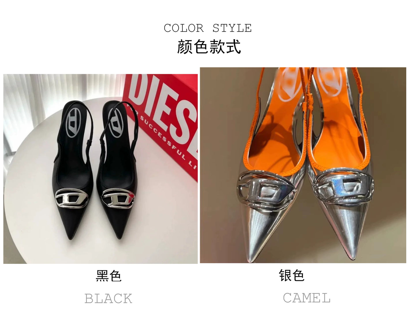 Silver High Heels 2025 New Arrival Classy Retro French Pointed Stiletto Heel Fashion Catwalk Denim Closed Toe Sandals for Women