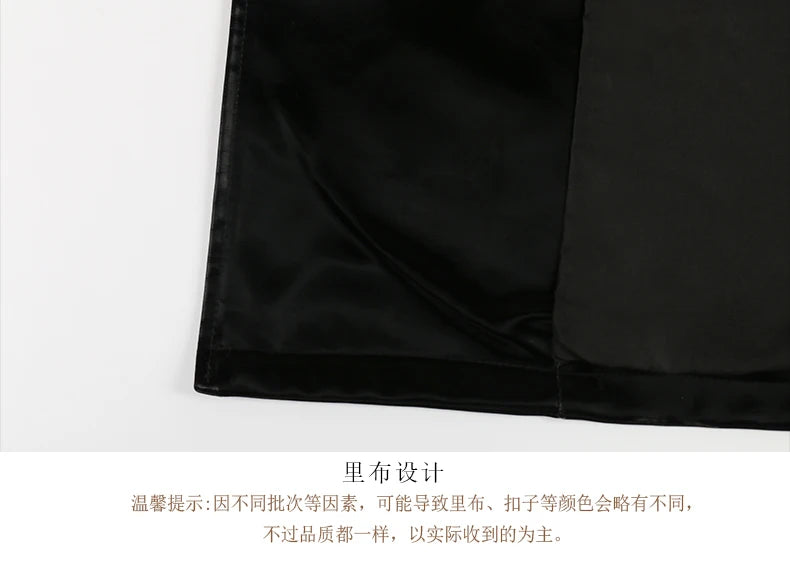 Nerazzurri Autumn Long Cool Black Shiny Glitter Patent Faux Leather Trench Coat for Women Sashes Double Breasted Europe Fashion