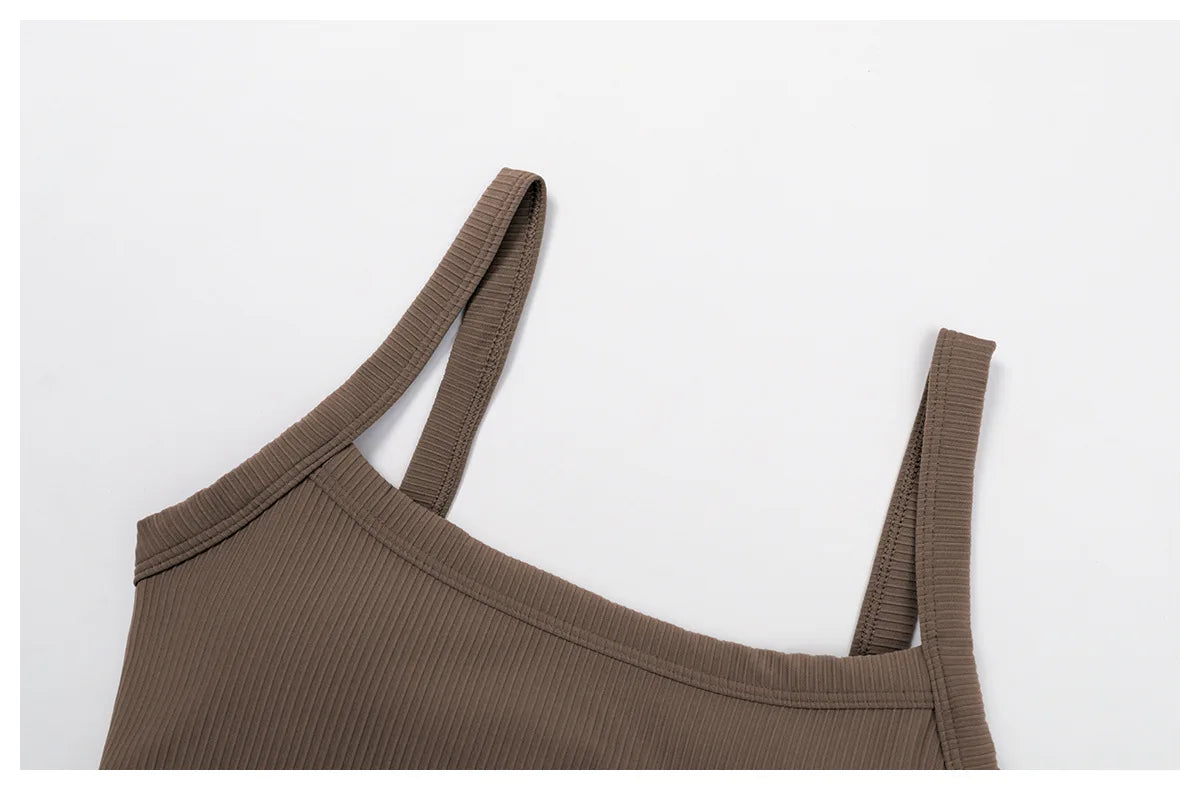 Customized LOGO Women's Shoulder Strap Threaded Yoga Bra Beauty Back Tight Sports Underwear Running Fitness Top