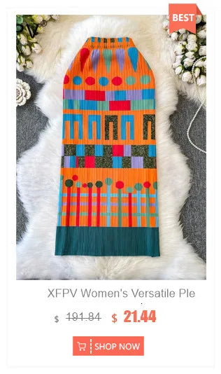 XFPV American Style Women's Shorts Summer Belt Gathered Waist Zipper Spliced Beading Tassel Shorts Female New Fashion 22D1803