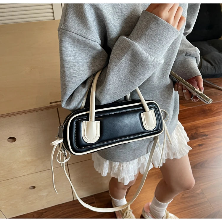 Luxury Designer Bowling Bags Women Handbag And Purse Ladies Pu Leather Travel Pillow Bag Shoulder Crossbody Tote Lady Clutch Bag