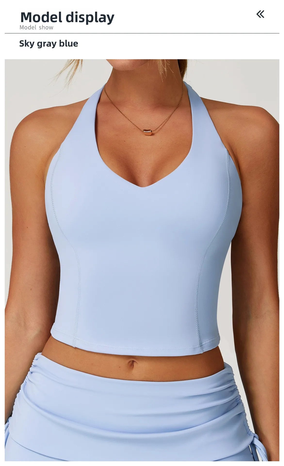 Customized LOGO women's yoga vest I-shaped beautiful back quick-drying fitness top outdoor running sports underwear