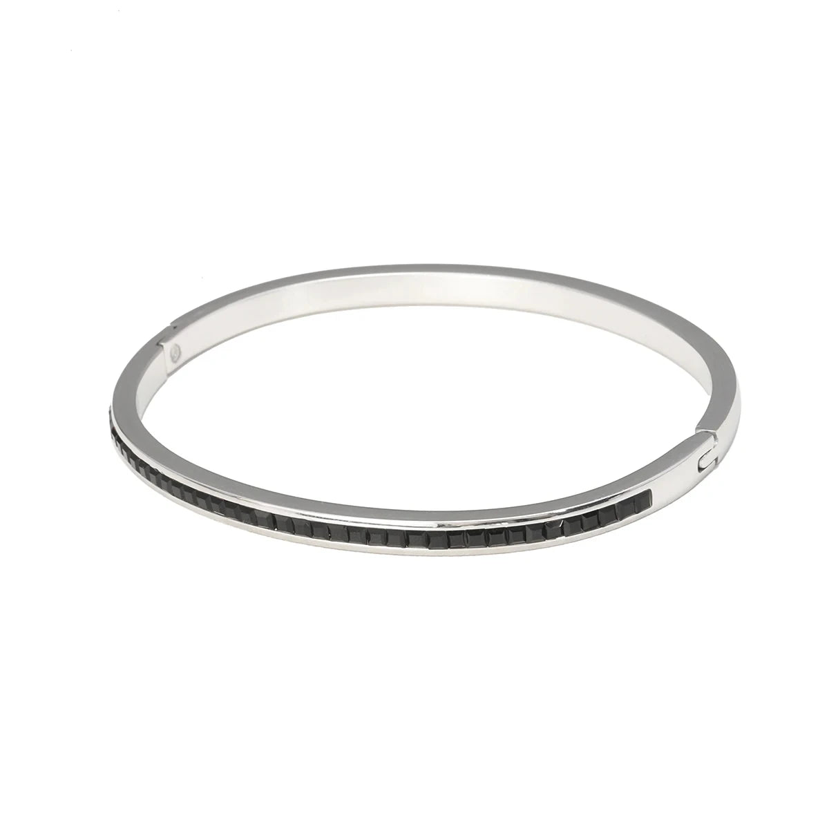 CARLIDANA Luxury Colorful Orange Enamel Bangles Bracelets for Women Party Gift Fashion Bangles Original Stainless Steel Jewelry