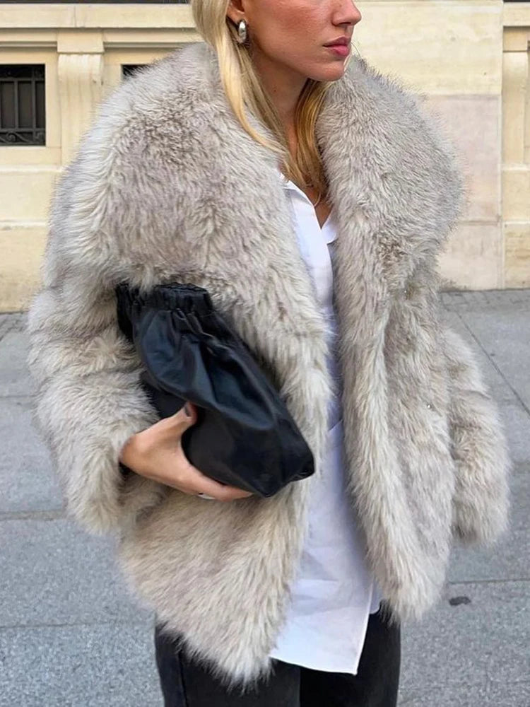 TWOTWINSTYLE Solid Temperament Jackets For Women Lapel Long Sleeve Patchwork Buttons Designer Coats Female Fashion Style Clothes