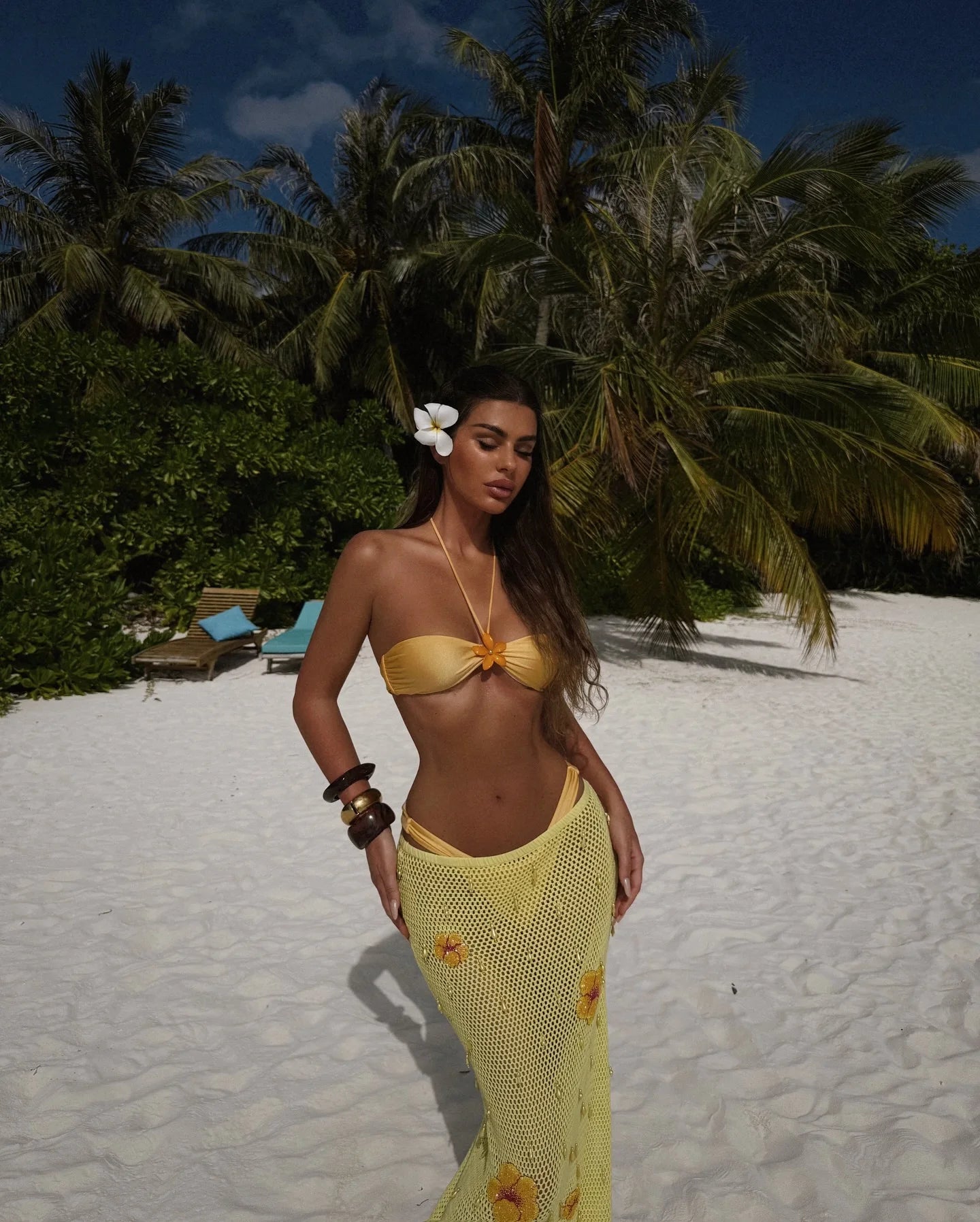 Sexy Swimsuit Bikini with Skirt Women Swimwear High Leg Swimwear Bathing Suit Beachwear Bandeau Biquini