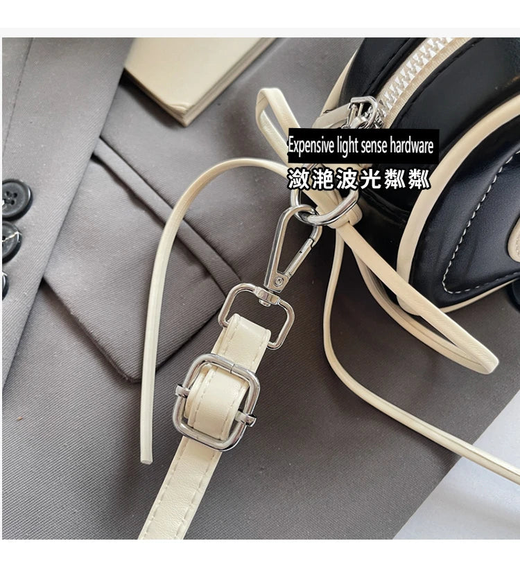 Luxury Designer Bowling Bags Women Handbag And Purse Ladies Pu Leather Travel Pillow Bag Shoulder Crossbody Tote Lady Clutch Bag