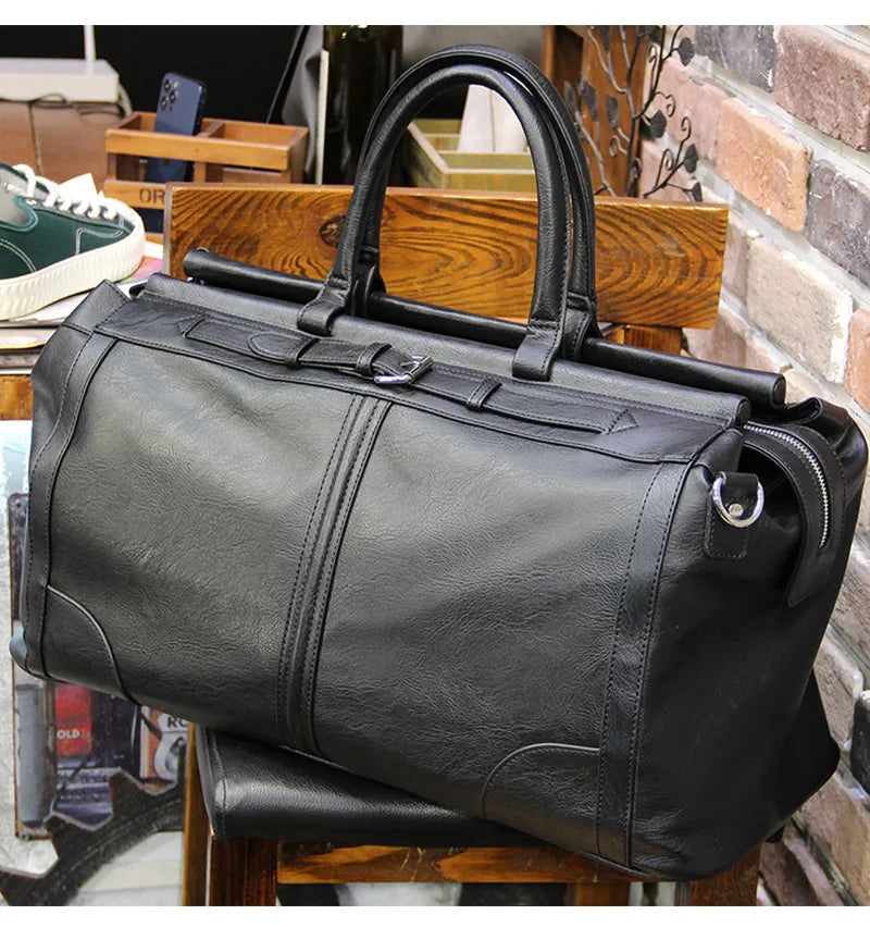 Luxury Travel Bag Men Handbag Large Capacity Luggage Bag Men's Top-Handle Bags Fashion Crossbody Bag Male Gym Fitness Handbags