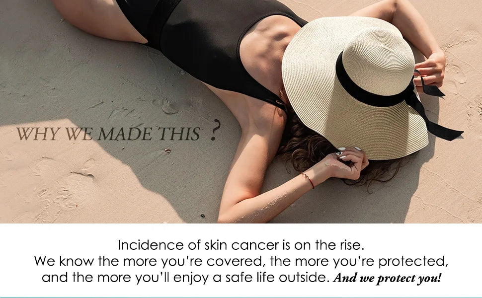 Summer Simple Floppy Sun Hat Women Wide Brim Beach Hat Girls Seaside Travel Foldable Straw Hat Sunscreen UV Protection Lady Cap