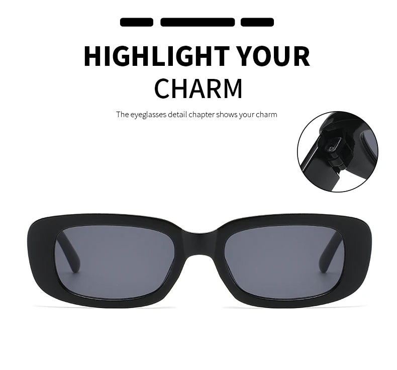 13pcs Small Square Sunglasses Women Retro Sun Glasses Men Brand Classic Travel Rectangle Candy Colors Eyeglasses Female UV400