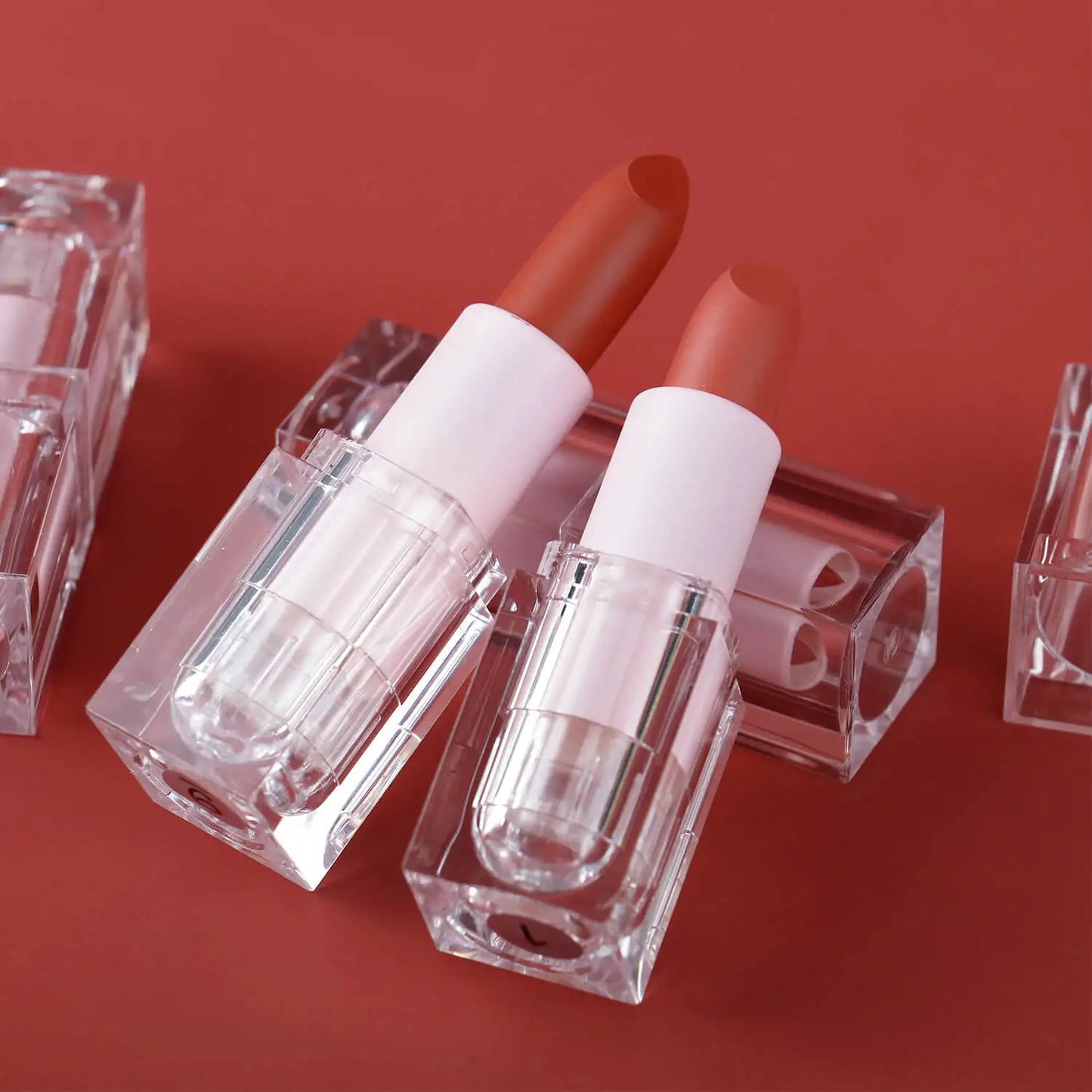 Bulk Matte Lipstick Private Label Cosmetic Waterproof Pigmented Tint Cute Velvet Lips Makeup Wholesale Items For Business