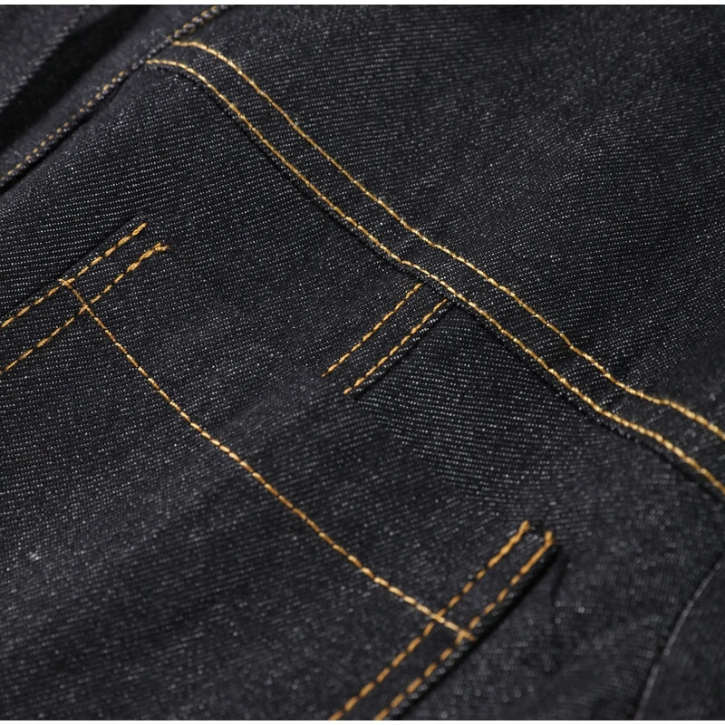 Street Vintage Denim Pants Sets Women Slim Long Sleeve Lapel Single Breasted Jacket Straight Trousers 2025 Spring Lady Outfits