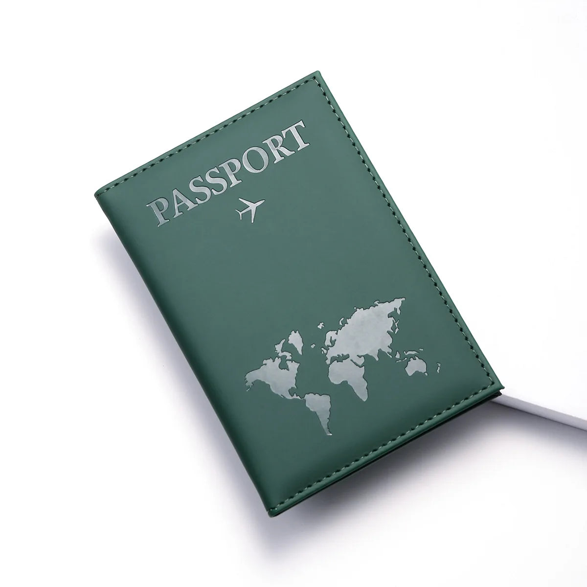 Women Men RFID Vintage Business Passport Covers Holder Multi-Function ID Bank Card PU Leather Wallet Case Travel Accessories