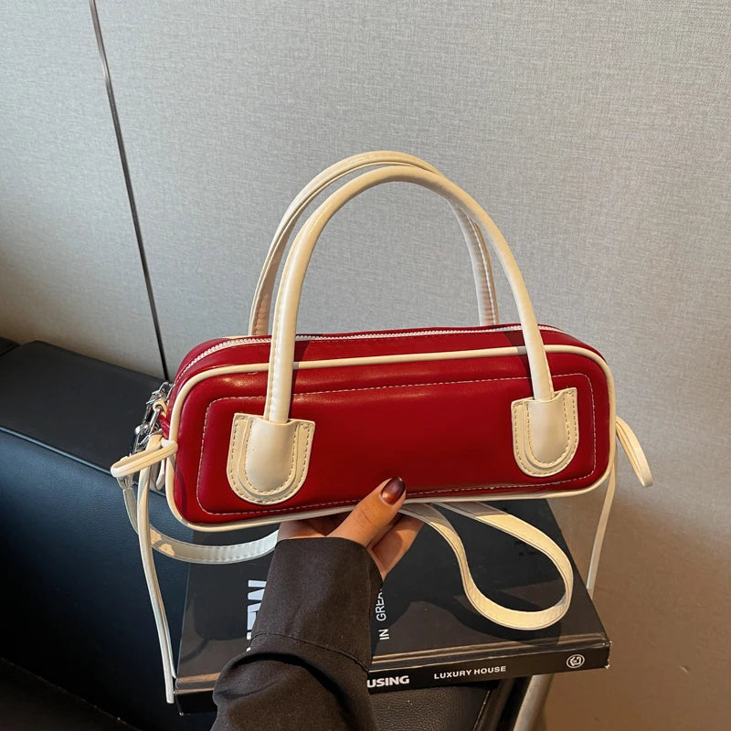 Luxury Designer Bowling Bags Women Handbag And Purse Ladies Pu Leather Travel Pillow Bag Shoulder Crossbody Tote Lady Clutch Bag