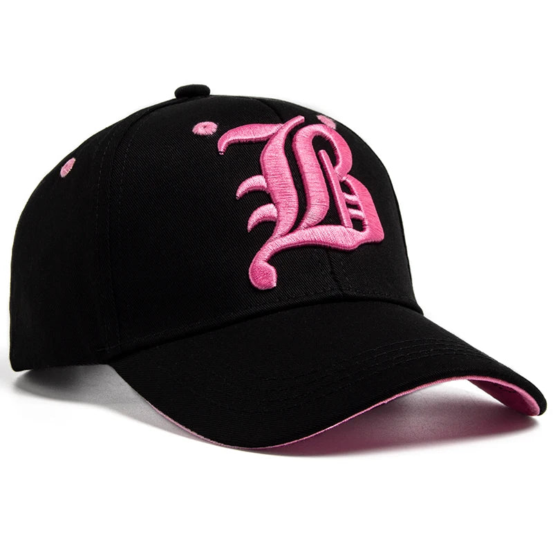Summer Women Baseball Cap Cotton Fashion Letter Embroidery Sun Hat Casual Women's Visor Hats Outdoor Hip Hop Caps For Men Unisex