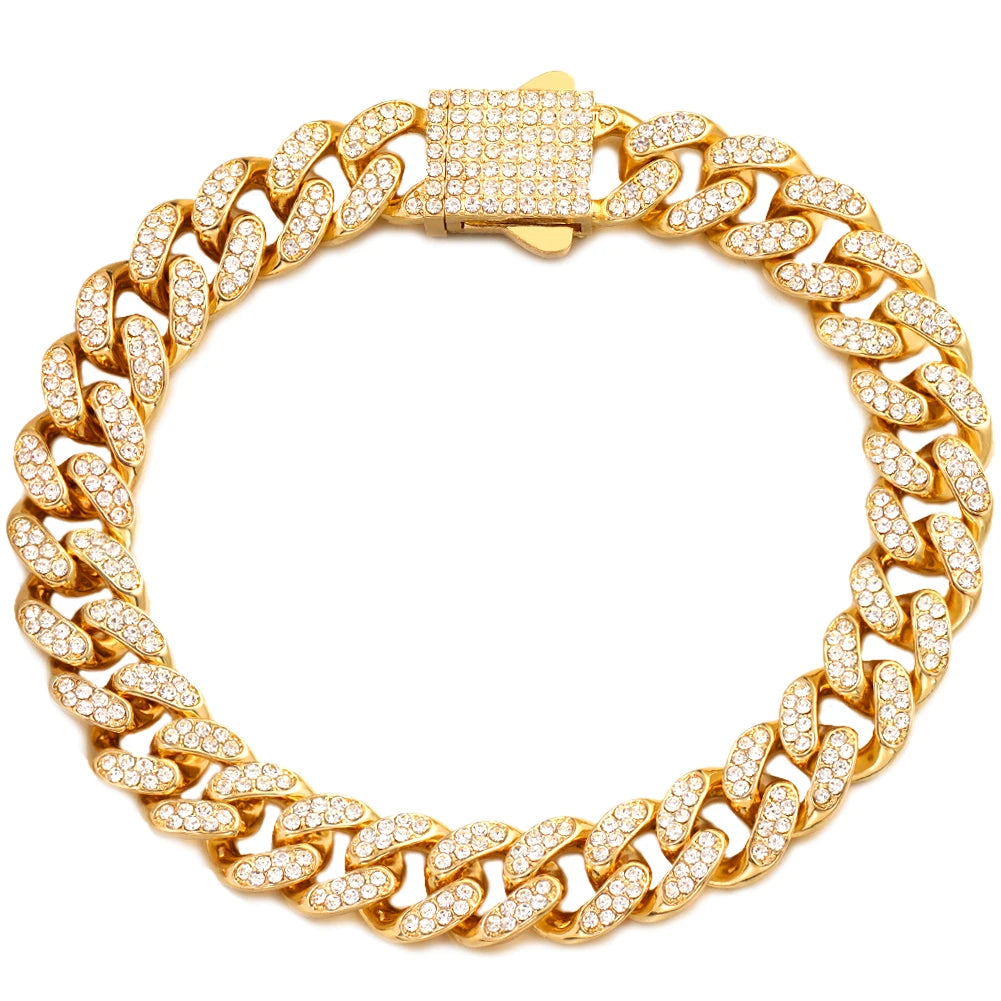 Chunky Metal Cuban Chain Anklet for Women Girls Gold Silver Color Summer Beach Anklet Bracelet Mother's Day Gifts Not Allergic