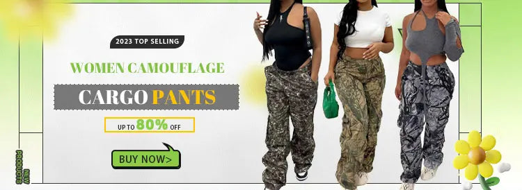 Casual Loose Denim Two Piece Set for Women Streetwear 2023 Autumn Zipper High Collar Crop Top Elastic Waist Wide Leg Cargo Pants