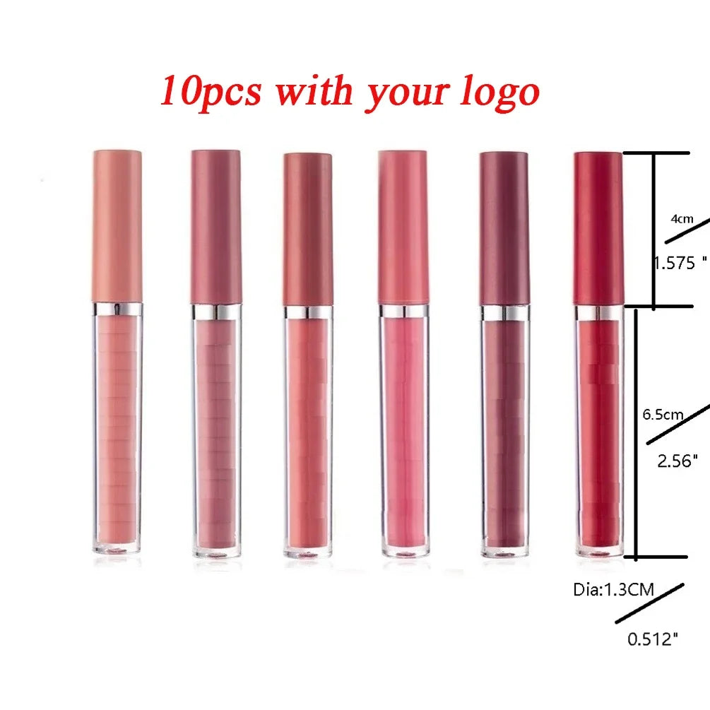 Lip Gloss Moisturizer Full Size Beauty Matte Waterproof Cosmetic Private Label Liquid Lipgloss Custom Bulk Make Up All Lips Tint