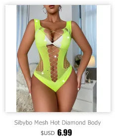 Sibybo Tassel Hollow Out Overalls For Women Studded Diamond Strapless Backless Jeans Street Fashion Trend Jumpsuite Femme