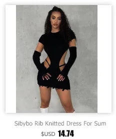Sibybo Tassel Hollow Out Overalls For Women Studded Diamond Strapless Backless Jeans Street Fashion Trend Jumpsuite Femme