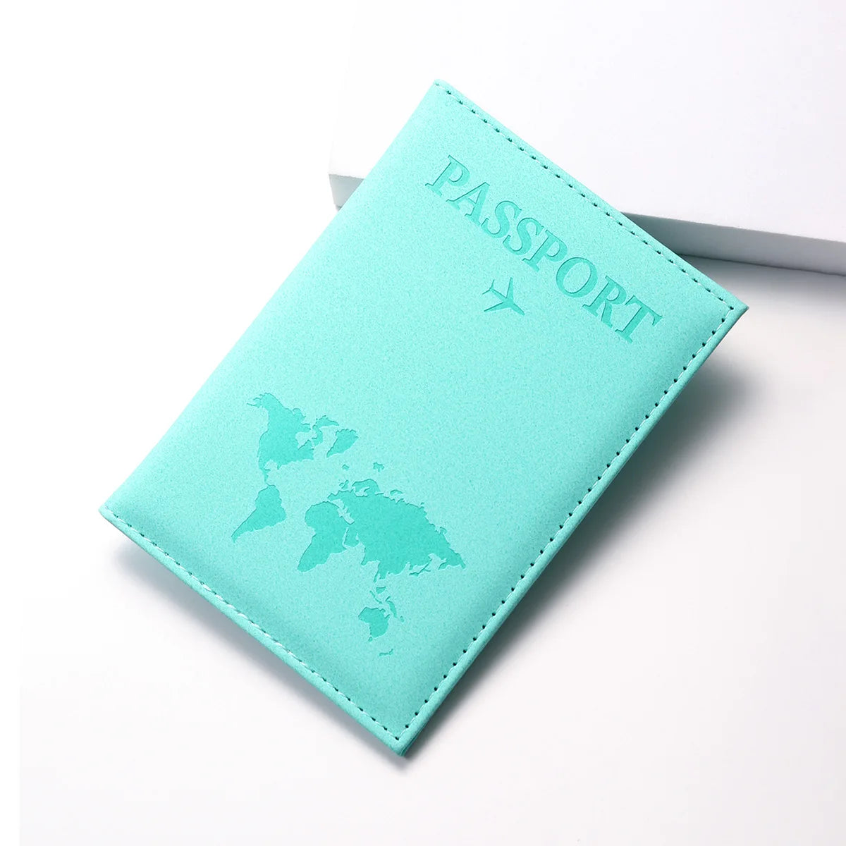 Women Men RFID Vintage Business Passport Covers Holder Multi-Function ID Bank Card PU Leather Wallet Case Travel Accessories