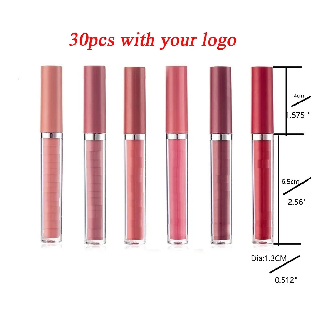 Lip Gloss Moisturizer Full Size Beauty Matte Waterproof Cosmetic Private Label Liquid Lipgloss Custom Bulk Make Up All Lips Tint