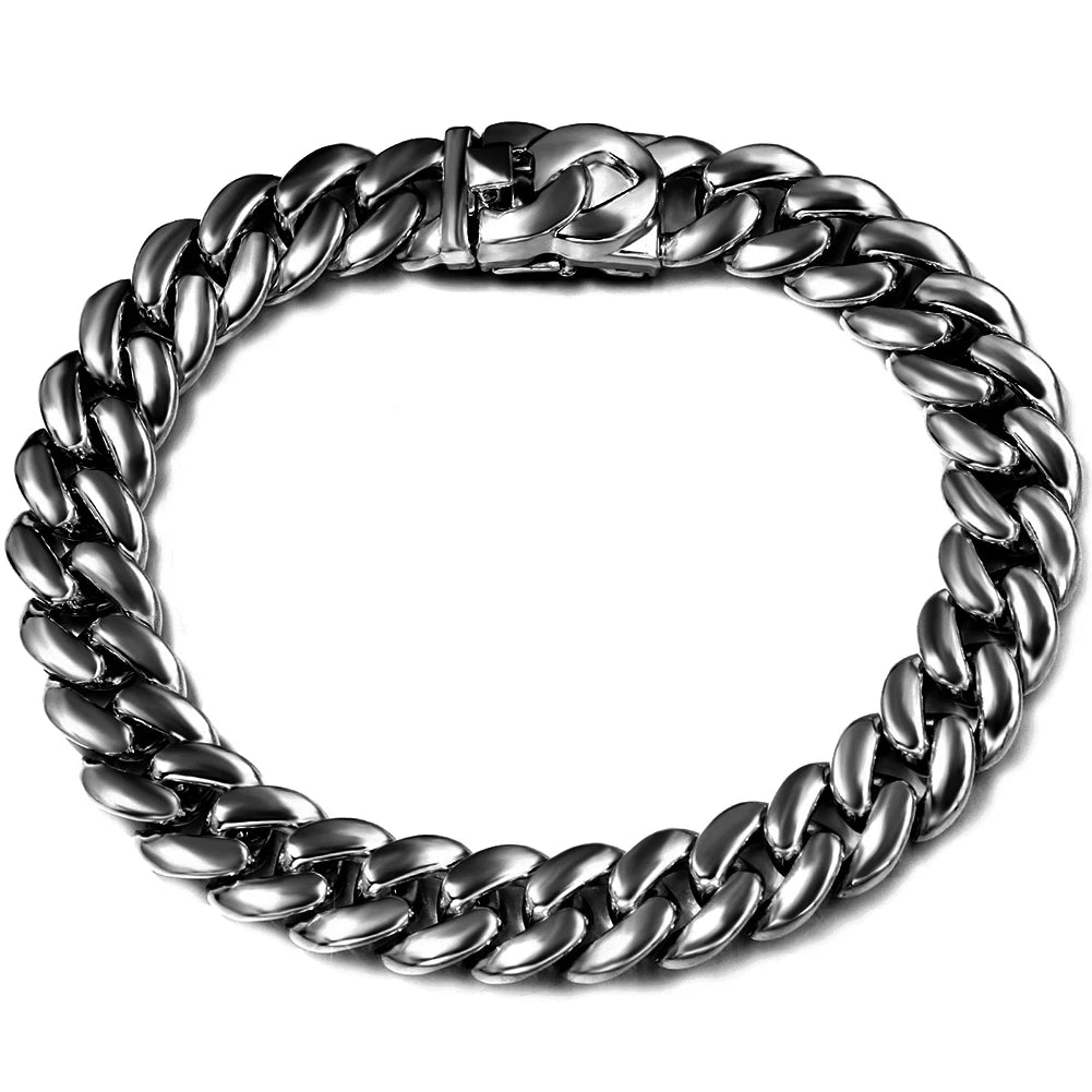 Chunky Metal Cuban Chain Anklet for Women Girls Gold Silver Color Summer Beach Anklet Bracelet Mother's Day Gifts Not Allergic