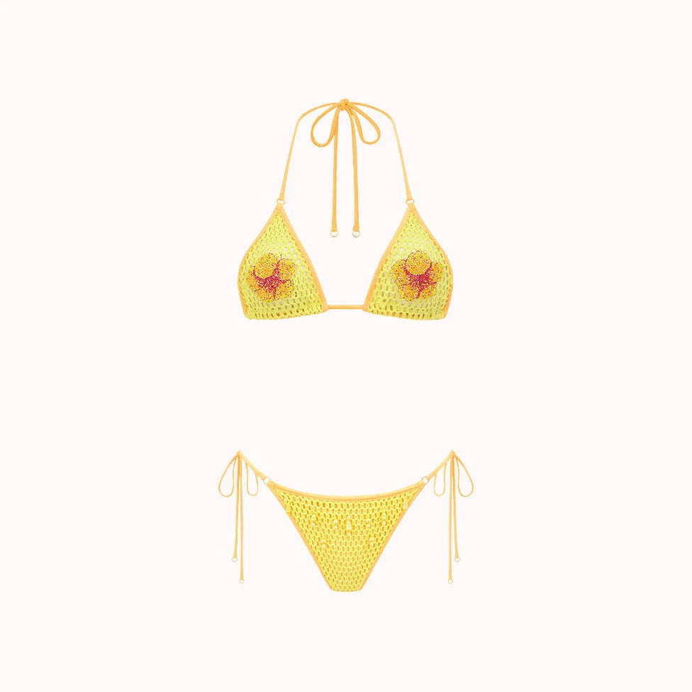 Sexy Swimsuit Bikini with Skirt Women Swimwear High Leg Swimwear Bathing Suit Beachwear Bandeau Biquini
