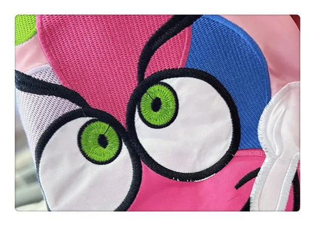 Cross-border Cartoon Embroidery Baseball Jacket For Men Women Casual Loose Fit Hip Hop Top Spring Autumn Letter Couple Jacket