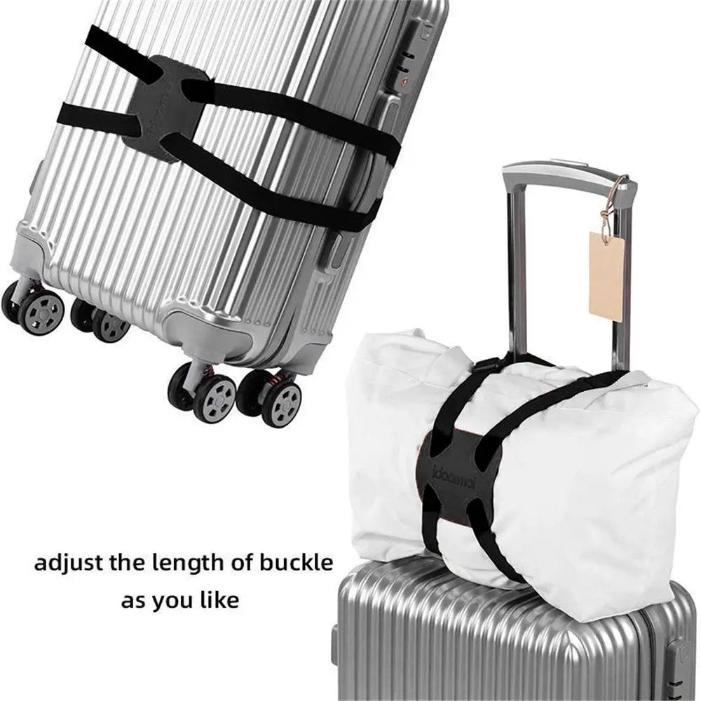 Anti-lost Binding Belt Cross Strap Travel Suitcase Accessories Packing Belt Luggage Buckle Strap Baggage Belts