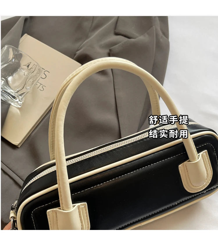Luxury Designer Bowling Bags Women Handbag And Purse Ladies Pu Leather Travel Pillow Bag Shoulder Crossbody Tote Lady Clutch Bag