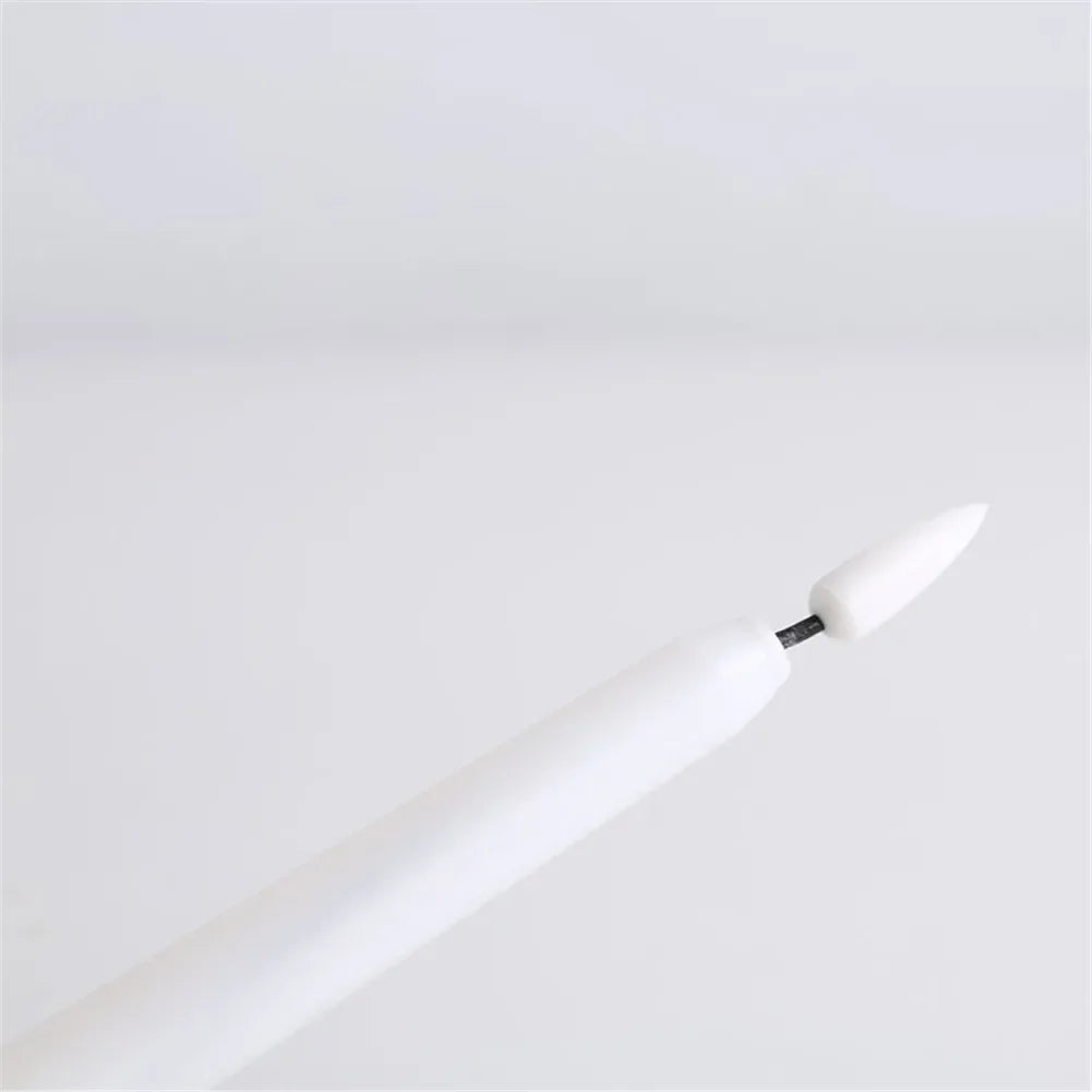 Black/White Led Candles with Flickering Flame,Battery Operated Flameless Halloween Grave Decor Votive Church Candles 1pc
