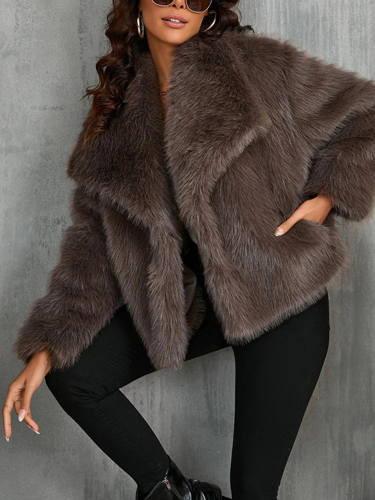 TWOTWINSTYLE Solid Temperament Jackets For Women Lapel Long Sleeve Patchwork Buttons Designer Coats Female Fashion Style Clothes