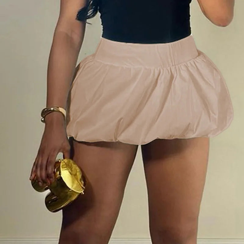 Weird Puss Ball Gown Skirts Women Y2K Hottie 2024 Summer Trend Midnight Waistband Miniskirts Birthday Streetwear Wild Bottoms