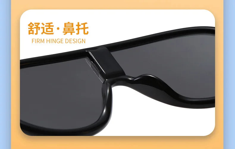 Large Frame Integrated SunShade Large Face SunglaSSeS, Children's Fashionable Toad Mirrors, Personalized SunglaSSeS