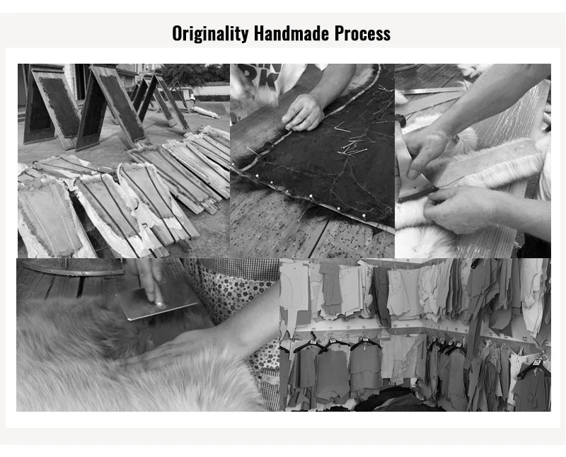 Jxwatcher Wholesale Fox Fur Gloves Winter Female Luxury Style Warm Sheepskin Genuine Leather Gloves Driving Thickening Mitten