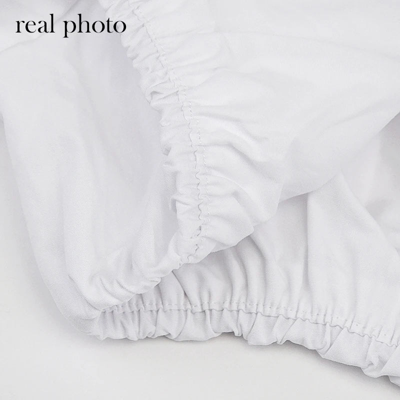 Simenual Button Ruched White Puff Sleeve Blouse Shirts Women Long Sleeved Fashion Fall 2021 Clothing Crop Blouses Solid Baddie