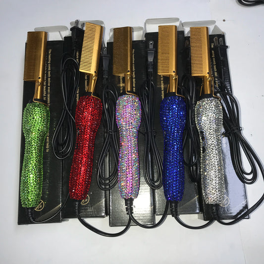 Top Quality Hot Comb High Degrees Hair Straightener Hair Combs Flat Orin Straighten