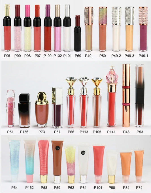 Extra Print Fee/Shipping Balance Customize your own brand lipgloss private label lip gloss lipstick eye shadow palette