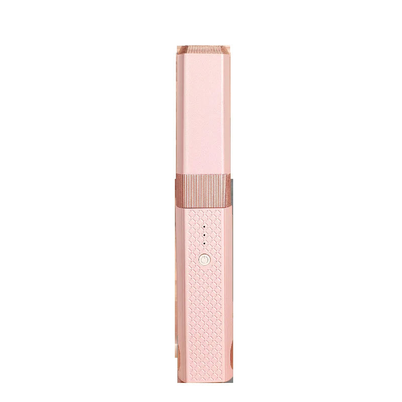 FCJ Mini Cordless USB Hair Straightener & Curler Portable 3 Constant Temperature Flat Iron Multi-Purpose Styling Tool