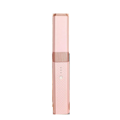 FCJ Mini Cordless USB Hair Straightener & Curler Portable 3 Constant Temperature Flat Iron Multi-Purpose Styling Tool