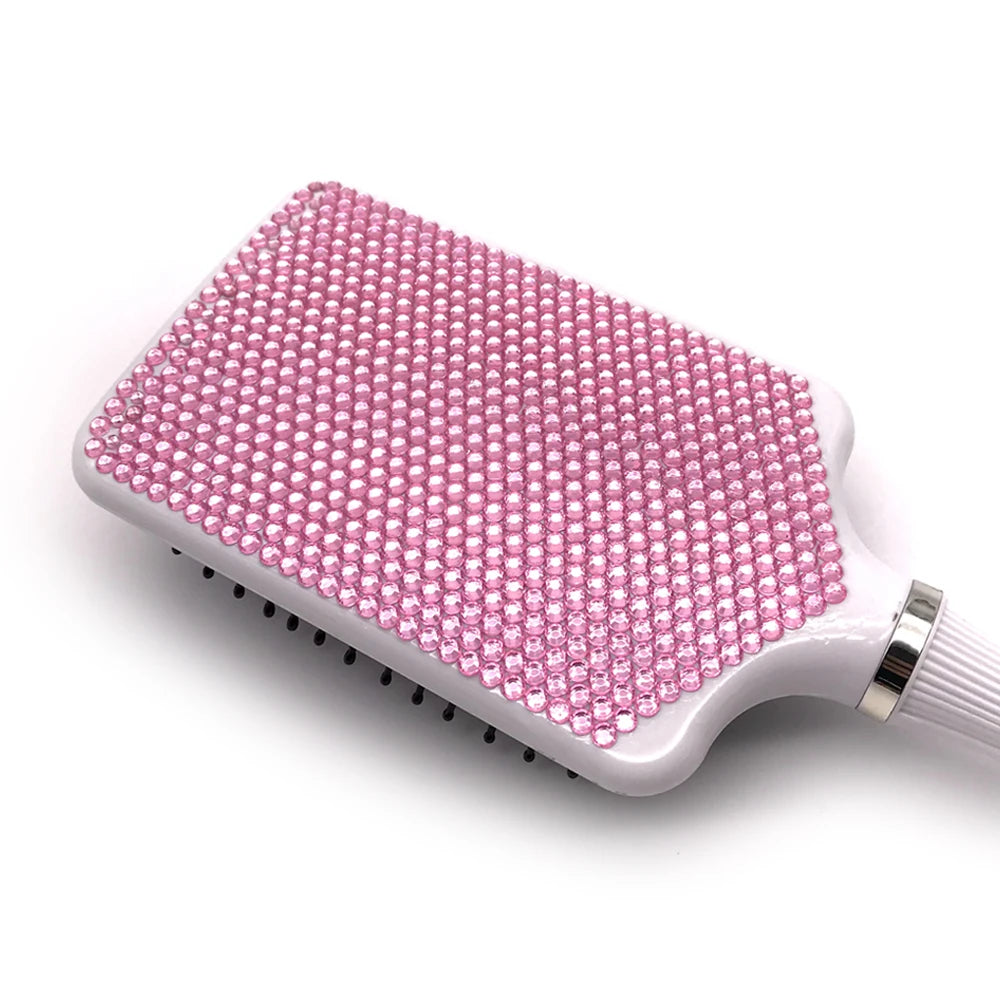 Hair Brush Massage brush comb with Rhinestones cepillo para cabello brosse cheveux femme accessoire cheveu Hairdressing Styling