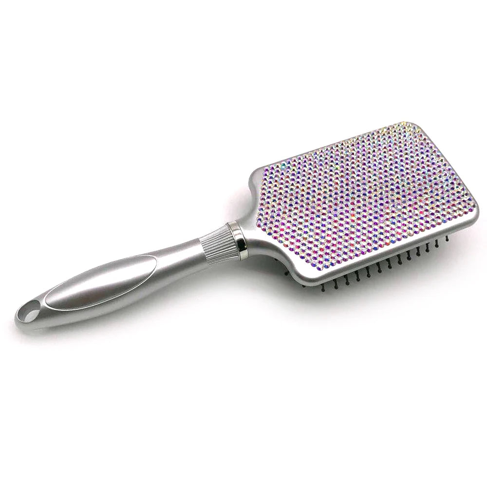 Hair Brush Massage brush comb with Rhinestones cepillo para cabello brosse cheveux femme accessoire cheveu Hairdressing Styling