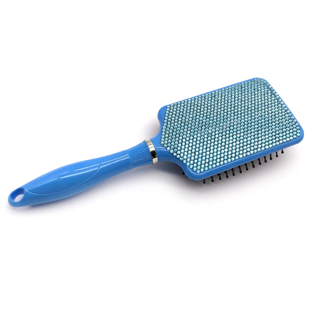Hair Brush Massage brush comb with Rhinestones cepillo para cabello brosse cheveux femme accessoire cheveu Hairdressing Styling
