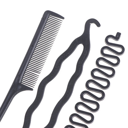 Magic Hair Styling Tools Set DIY Braiding Braider Accessories Hairpin Twist Bun Barrettes Clips For Women Hairdressing