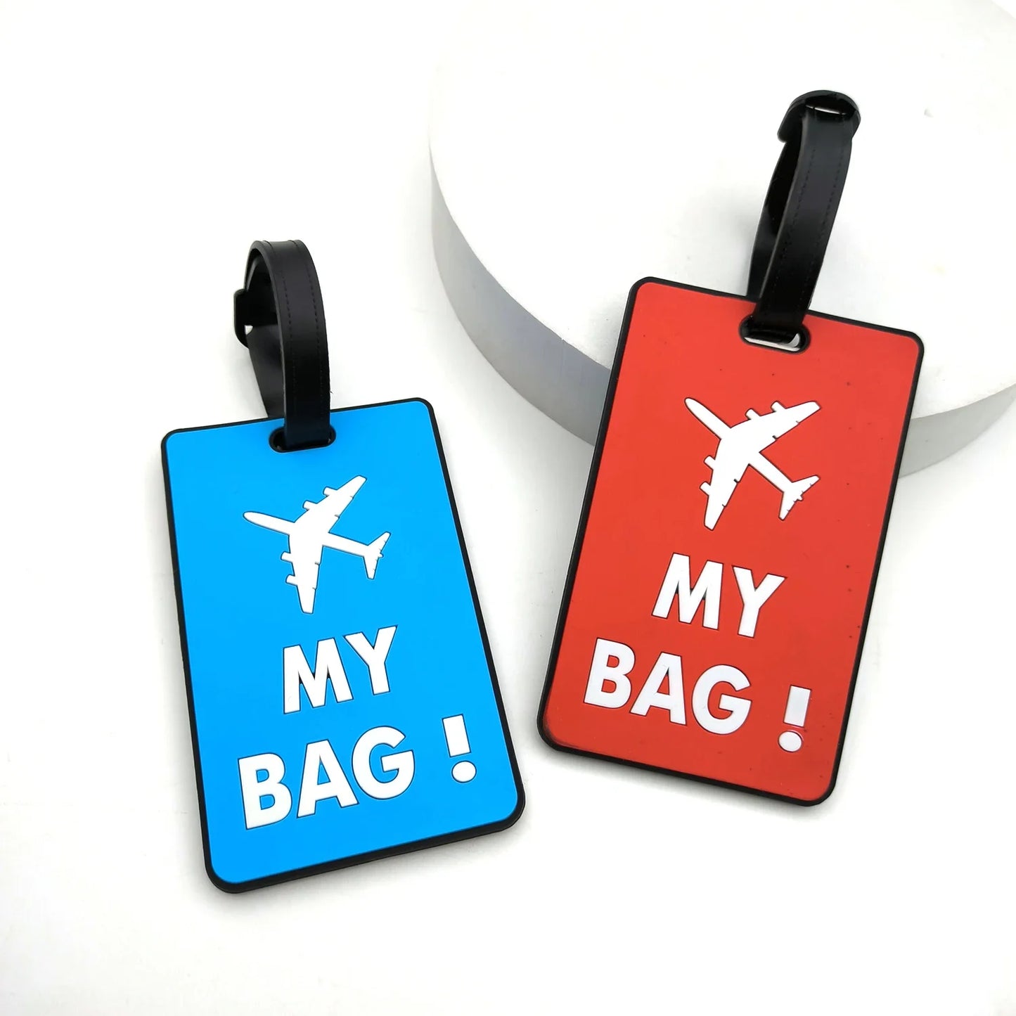 1PCS Travel Accessories Luggage Tag Creative  Suitcase Fashion Style Silicon Portable Travel Holder