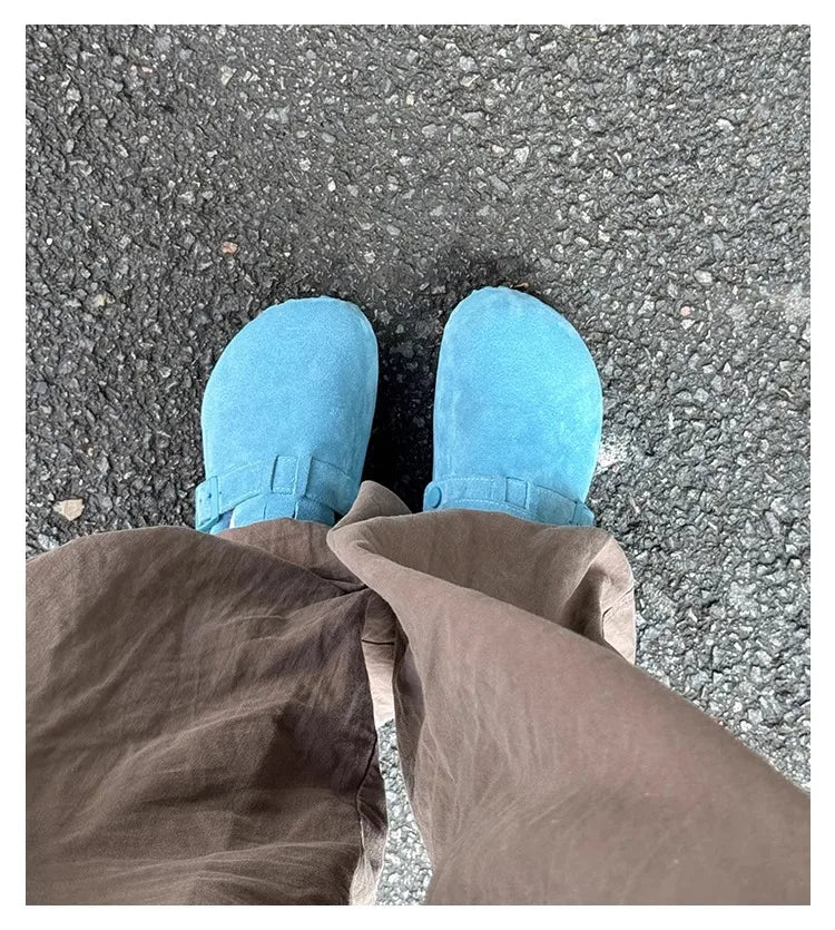 Platform Slippers Women Mules Shoes Flats Sandals Summer 2025 Trend Casual Walking Sport Shoes Comfort Woman Slingback Sneakers