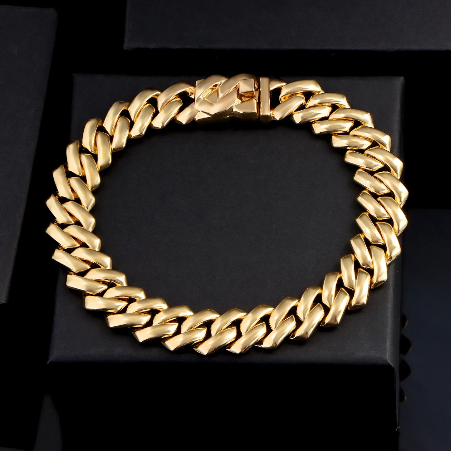 Chunky Metal Cuban Chain Anklet for Women Girls Gold Silver Color Summer Beach Anklet Bracelet Mother's Day Gifts Not Allergic