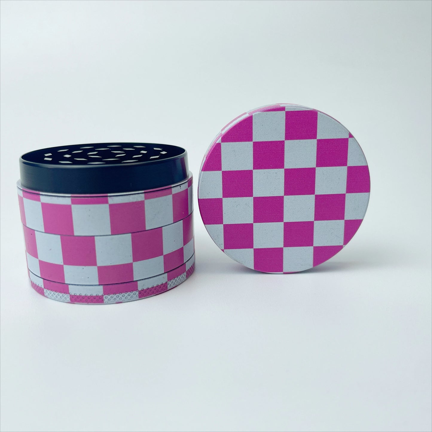 2inch/50mm Burn Book Pink Collection Metal Herb Grinder