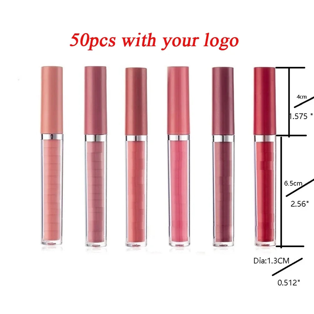 Lip Gloss Moisturizer Full Size Beauty Matte Waterproof Cosmetic Private Label Liquid Lipgloss Custom Bulk Make Up All Lips Tint